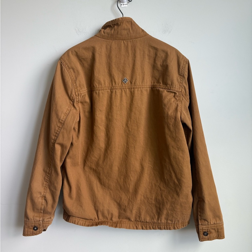 Prana Rawkus Jacket Coat Brown Canvas Utility Size Medium - Picture 4 of 5